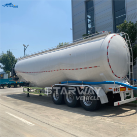 3 Axles 60 ton 42 M3 Dry Bulk Cement Tanker Trailer